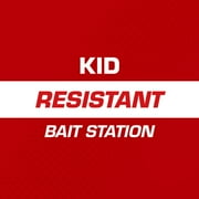 Tomcat Mouse Killer Child Resistant, Disposable Station, 4 Pre-Filled Ready-To-Use Bait Stations