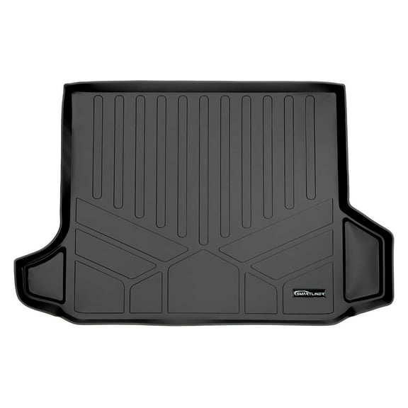 SMARTLINER All Weather Custom Fit Cargo Trunk Liner Floor Mat Black Compatible With 2018-2022 Chevrolet Equinox / GMC Terrain