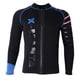 thumbnail image 2 of Chaqueta De Neopreno Profesional Trajes De Neopreno De Manga Larga Top Para Hombres - Surf, Buceo, Natación, Ropa Ligera - Elección De METRO Macarena Chaqueta de neopreno para hombre, 2 of 8