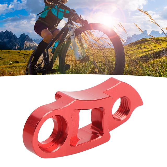 Bike Rear Derailleur Hanger Extender, Lightweight CNC Aluminum Alloy Compatible with Mountain and Road Bike