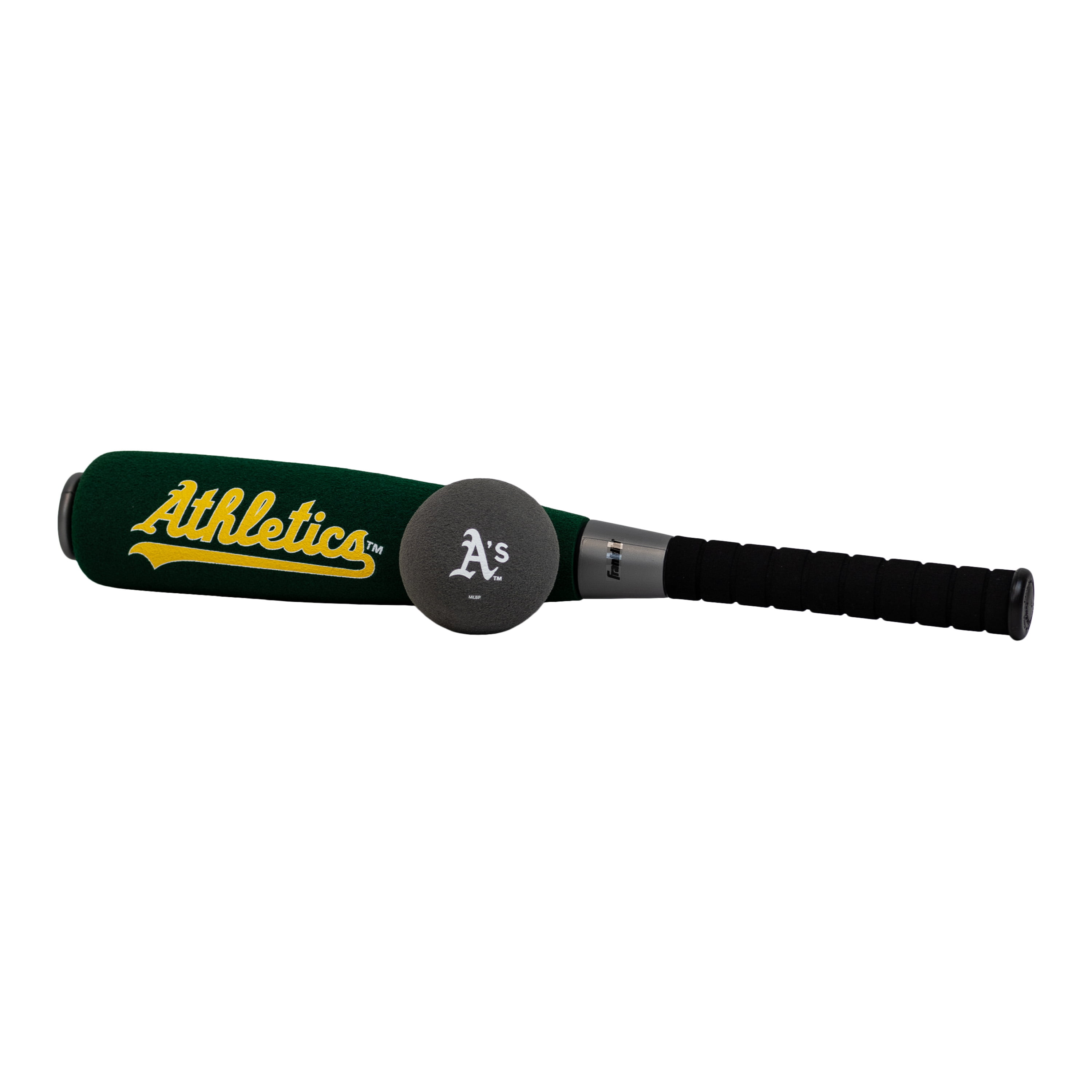 Franklin Sports MLB Oakland Athletics Foam Bat + Ball Set, 21 in