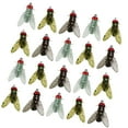 thumbnail image 1 of 20 señuelos de pesca con mosca biónicos, señuelos artificiales con anzuelo para curricán para grandes 15mm, 1 of 9