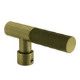 thumbnail image 5 of Kingston Brass KTKNLD3 Universal Front or Side Mount Toilet Tank Lever with Knurled Handle in Antique Brass, 5 of 5