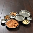 thumbnail image 5 of Modular Snack Serving Bowl Set Centerpiece,Multi Section Connected Tray Space Efficient Elegant Display,Versatile Food Organizer for Parties Holidays Family Gatherings Dining Table-Silver, 5 of 7