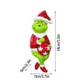 Grinch Christmas Ornaments 2024, Grinch Desktop Decoration, Resin