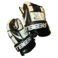 thumbnail image 2 of Rebellion Pro Series 5500 Leather Junior Hockey Gloves - Black/White, 2 of 5