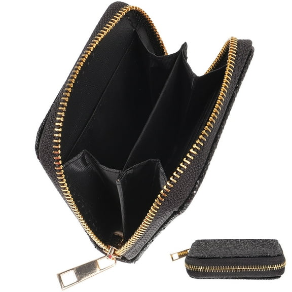 COSMOBETTY 1Pack Zip Wallet For Polyester With Zippered Closure For Shopping And Daily Use