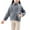 Light Violet, variant on KAUOD Girls Full Zipper Mock Neck Jackets Fleece Soft Christmas Winter Coats Kids Long Sleeve Warm Plush Outwear with Pockets