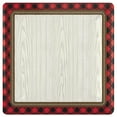 thumbnail image 2 of Amscan Square Paper Lumberjack Party Plates (Pack of 8), 2 of 2