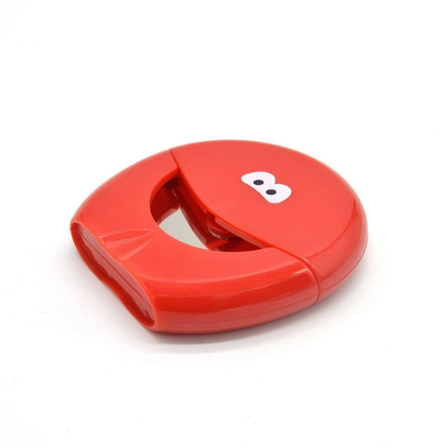 Pizza Cutter Wheel Stainless Steel Smile Pizza Wheel Cutter Flipping Cutting Roller Knife Cake Baking Tool Pizzaslicer with Lid Pizza Cutter Stainless Steel