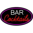 thumbnail image 1 of Bar Cocktails LED Neon Sign 20 x 37 - inches, Clear Edge Cut Acrylic Backing, with Dimmer - Bright and Premium built indoor LED Neon Sign for Bar decor., 1 of 7