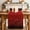 Red, variant on Yellow Geometric Table Runner 36 Inches Long Farmhouse Dress Scarves, Modern Abstract Art Ombre Dining Tablerunner for Coffee Table/Kitchen Island/Party Décor, Small 13" x 36"