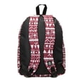 thumbnail image 3 of Everest Unisex Pattern Printed Backpack Burgundy, 3 of 4