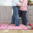thumbnail image 5 of Valentines Day Kitchen Mat Set 2 Piece,Valentine''s Day Hello Valentine Love Forever Gnome Decorative Kitchen Rugs,Valentines Hearts Low-Profile Mats for Home Kitchen Decor 17"x48"+17"x30", 5 of 6