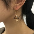 thumbnail image 4 of SUSHANG Mushroom Oil Drop Earrings 2024 New Easter Dreamy Cute Mori Small Drip Oil Earrings Color Drip Earrings Fashion Special Earrings 1 Pair of Personalized Earrings Earrings, 4 of 4
