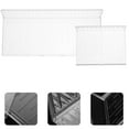 thumbnail image 3 of 2 Sets  Bathroom Shelves Floating Shelves Wall Mount Shelves for Bottles Toothbrush Cup, 3 of 6