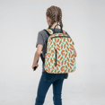 thumbnail image 5 of Naloa Cartoon Carrot Print Lightweight DayBackpack Suitable for school, work, shopping, travel, etc., 5 of 5