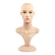 thumbnail image 2 of Busto de maniquí femenino, organizador de exhibición, sombrero y gorra con maquillaje para belleza. Estilo B, 2 of 8