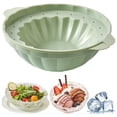 thumbnail image 1 of RKSTN Kitchen SuppliesIce Bowl Maker, Ice Cream Bowl Container ,Ice Tray Ice Bowl Maker,Quick-freezing Large-capacity Round Empty Moulds Decorations for Home Kitchen Decor, 1 of 2