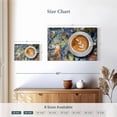 thumbnail image 4 of Elephant Stock Creative Latte Coffee Wall Art - Horizontal Canvas Wall Art - Dining Room Wall Decor - Food And Drink Canvas - Brown And Orange Decor - 12" x 8", 4 of 8