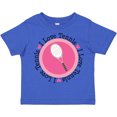 thumbnail image 3 of Inktastic I Love Tennis Pink Girls Toddler T-Shirt, 3 of 5