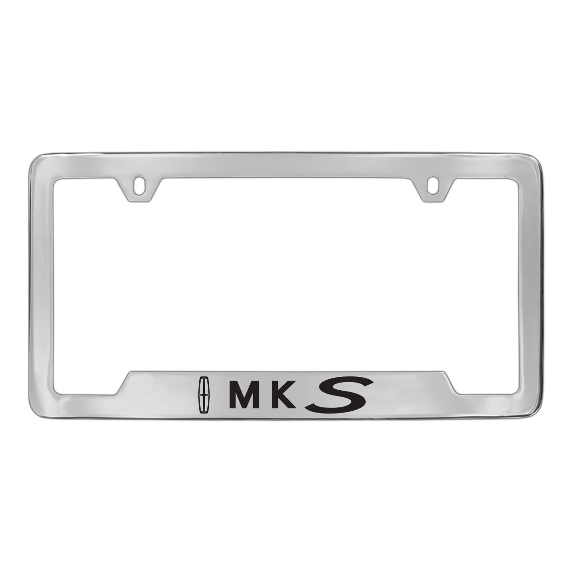 Lincoln MKS Chrome Plated Metal License Plate Frame Holder