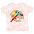thumbnail image 3 of Inktastic Artist Palette and Brush Boys or Girls Toddler T-Shirt, 3 of 5