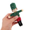 thumbnail image 4 of unbranded De Con Adorno Nutcracker De Tela Y Madera Para Árbol Y Hogar, 4 of 8