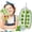 Green, variant on Ice Cube Bottle with Straw, 2 in 1 Ice Cube Cup with Built In Ice Mold, Easy Press Ice Tray Water Bottle, Leak Proof Travel Tumbler for Gym, Office, Camping and Daily Hydration, 20.3 fl oz, White