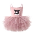 thumbnail image 3 of Vestido sin mangas de verano para niñas, de Anime Kawaii, Hello Kitty, Kuromi, My Melody, de Sanrios, princesa, ballet, falda de malla brillante y esponjosa, 3 of 5