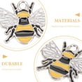 thumbnail image 2 of KAKOWELY DIY Pendant Accessory 20Pcs Bee Shaped DIY Decor Accessory Creative Pendant DIY Charm Material0.98"X0.67"X0.08", 2 of 4