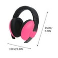 thumbnail image 3 of Child Noise Proof Earmuffs Sleep Soundproof Headphones Adjustable Headband Double Layered Cup Sponge Pad Hearing Protection Stress Reduction Study Quiet for Kids Babies Comfortable Fit, 3 of 5