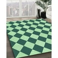 thumbnail image 2 of Ahgly Company Indoor Rectangle Patterned Light Green Area Rugs, 5' x 8', 2 of 6