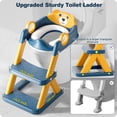 thumbnail image 3 of Asiento para ir al baño RABB 1ST Upgrade para niños pequeños, azul, 3 of 7