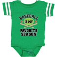 thumbnail image 3 of Inktastic Baseball Is My Favorite Season Boys or Girls Baby Bodysuit, 3 of 5