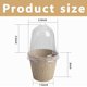 thumbnail image 2 of 20 macetas biodegradables con cúpula de humedad, 2,3 pulgadas, 2 of 5