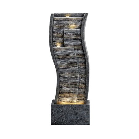 chrismas clearnace! Juda Resin Zen Fountain With LED Light