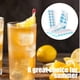 thumbnail image 5 of Bandeja para cubitos de hielo con tapa y recipiente, paquete de 4 bandejas de cubitos de hielo de plástico de silicona para congelador con hielera, bandeja de hielo apilable con kits de cubos de, 5 of 5