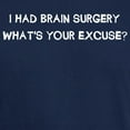thumbnail image 3 of CafePress - I Had Brain Surgery Dark T Shirt - Men's Classic Graphic Cotton T-Shirt, 3 of 4