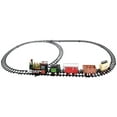 thumbnail image 2 of Northlight 16-Piece Battery Operated Lighted and Animated Continental Express Train Set with Sound, 2 of 3