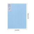 thumbnail image 2 of Simple Stylish Morandi Matte File Organizer A4 File Organizer Bag Double Page Clip Document Holder Waterproof Durable, 2 of 21