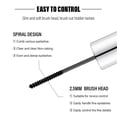 thumbnail image 4 of Fashionable Ultra Fine Black Mascara,Skinny Mascara,Catching Eyelashes,No Clumping3ml Eyelashes Makeup Lashes, 4 of 5
