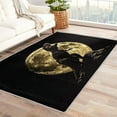 thumbnail image 1 of Dinosaur Rugs for Boys Bedroom - Washable Rugs Dinosaur Rug & Home Decor, 3x5 Area Rug, Tyrannosaurus Rex Full Moon Rugs for Entryway, Non Slip Low Pile Small Indoor Door Mat, Boys Carpet, 1 of 7