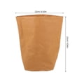 thumbnail image 2 of PENIKOKO Kraft Paper Bag Small Paper Bags 11.8X7.9X3.9In Washable Reusable Sundry Storage For Shop Use 1Set, 2 of 5