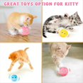 thumbnail image 4 of Bola Interactiva Inteligente para Juguetes para Gatos Cat Mint Juguete de Entrenamiento para Gatos Pelota de Juego para Gatos y Mascotas Xiaomao Maomao Juguete para Mascotas,Azul, 4 of 5