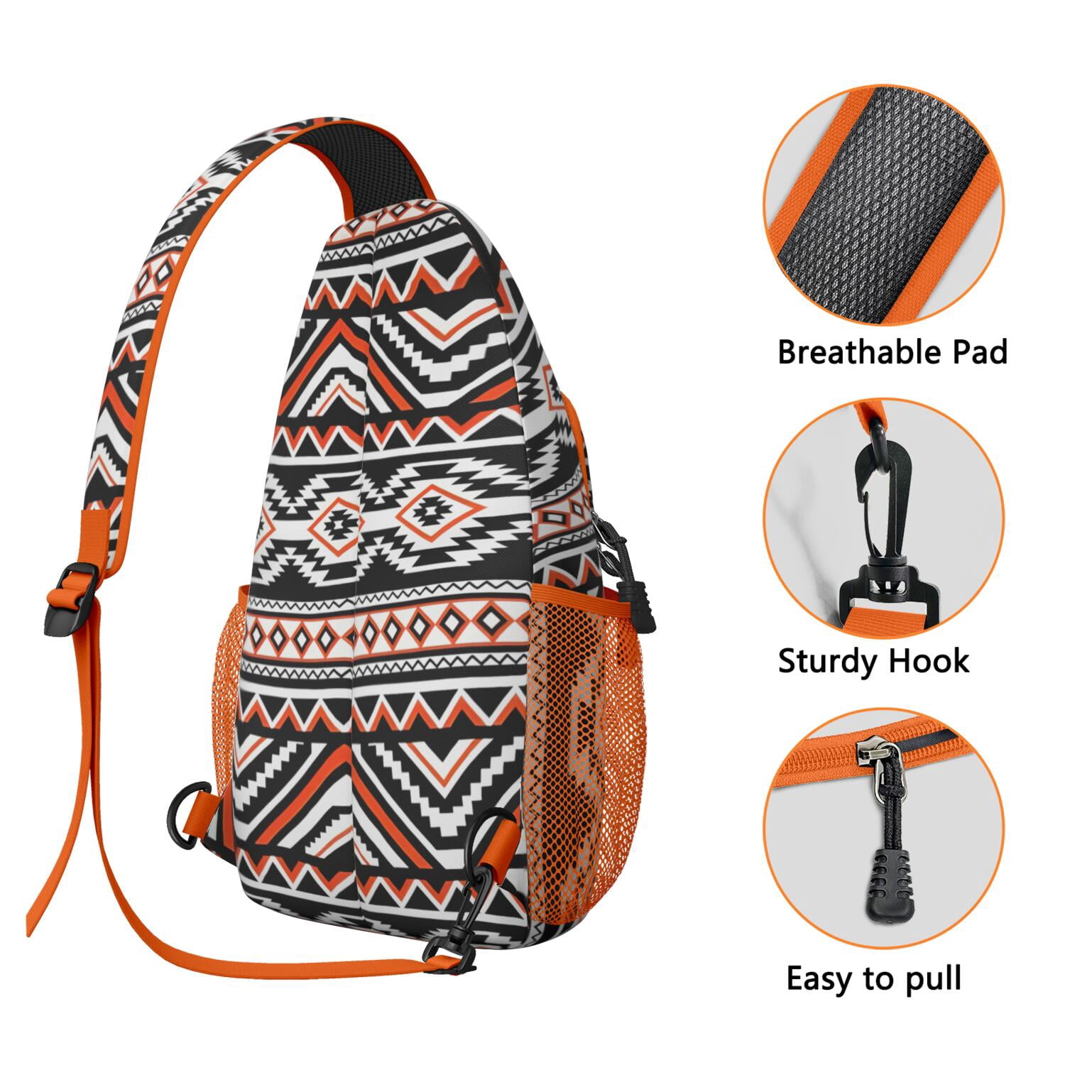 Ocean and Coral Reef Pattern Lightweight Travel Sling 