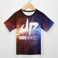 thumbnail image 6 of Dude Perfect T-Shirt for Boys And Girls, Funny Short Sleeve Shirts for Kids, 3D Print Novelty Graphic Tee Shirt, Comfortable Breathable Fabric, 6 of 10