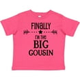 thumbnail image 3 of Inktastic Finally I'm the Big Cousin Boys or Girls Toddler T-Shirt, 3 of 5