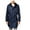 Blue - indigocombo, variant on Kenneth Cole Mens Pinstripe Anorak Jacket, Blue, Medium