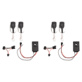 thumbnail image 1 of 2X Electric Scooter Anti-Theft Device Vibration Alarm System Support Vehicle Search Function for 36-72V,2 x Host 4 x Remote Controller 2 x Adapter Cable,Black, 1 of 8